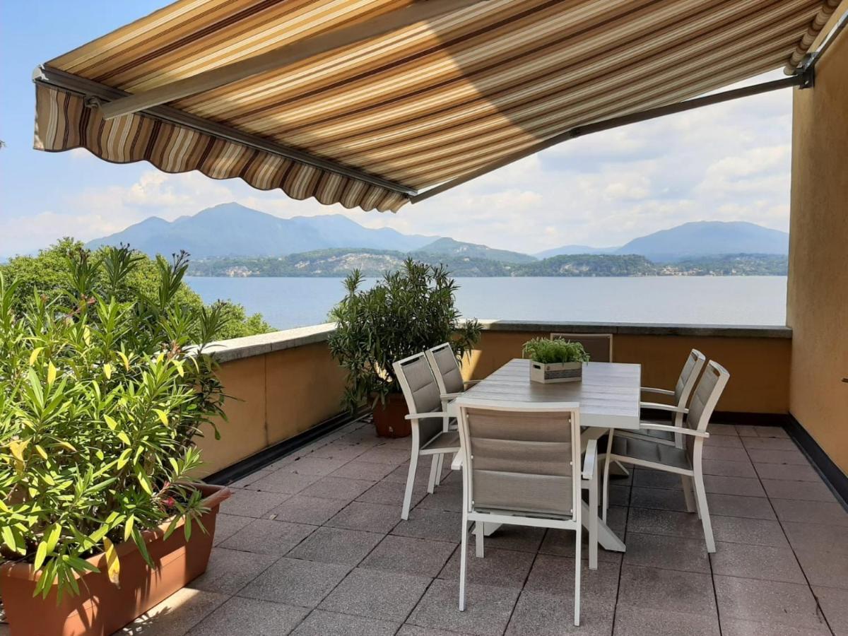 Bmp Apartment Gioiosa 1 Terrazza Vista Lago Belgirate Buitenkant foto